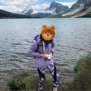 Ivy Park Floral Mesh Three-Quarter Leggings